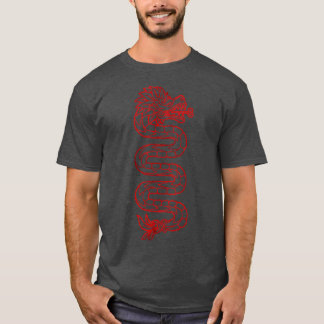 Quetzalcoatl Aztec Mayan Feathered Serpent Toltec T-Shirt