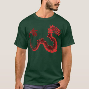 Quetzalcoatl Aztec Mayan Feathered Serpent Toltec  T-Shirt