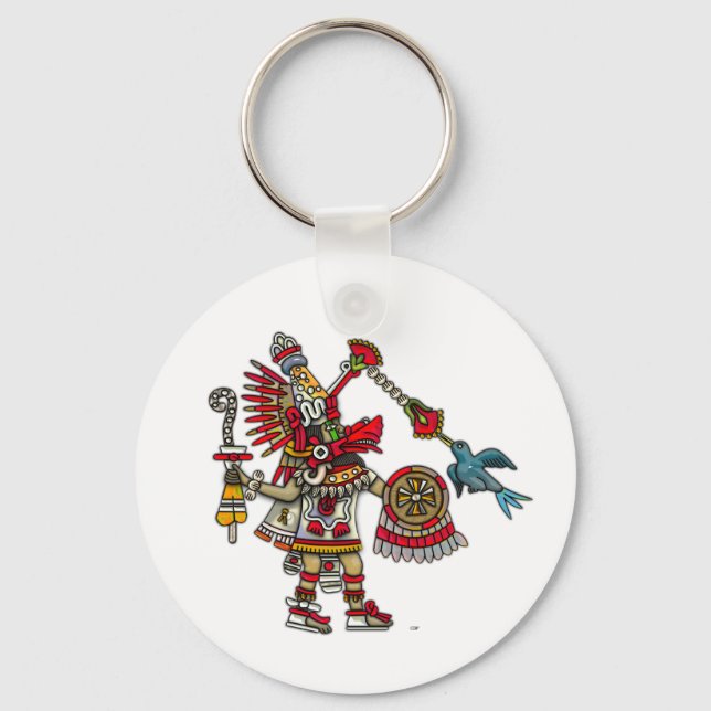 Quetzalcoatl Keychain (Front)