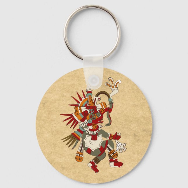 Quetzalcoatl Keychain (Front)