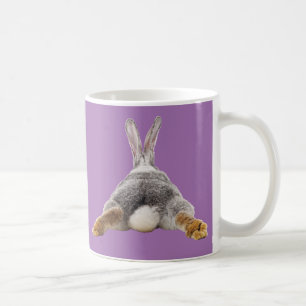 Queue de lapin mignonne Tasse de Pâques violette