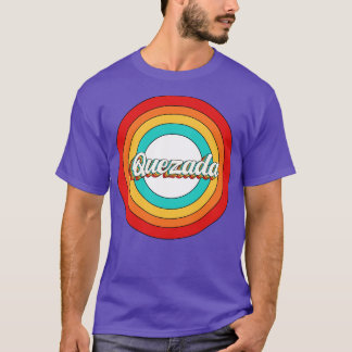 Quezada Name Shirt Vintage Quezada Circle