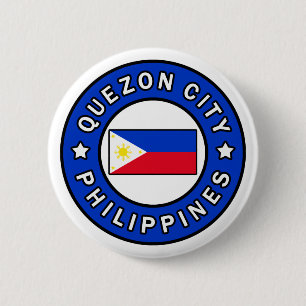 Quezon City Philippines 2 Inch Round Button
