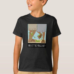 Qui a laissé sortir les grenouilles ? T-shirt gam