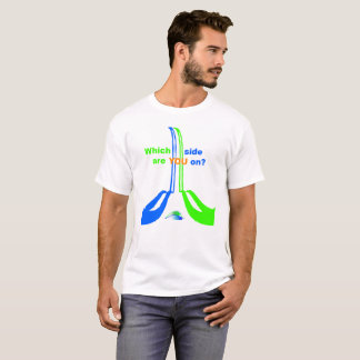 "Qui dégrossissent êtes en ligne VOUS ?" T-shirt