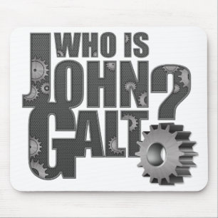 Qui est John Galt ? Tapis de souris de vitesses