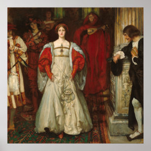 Qui est Sylvia ?, Edwin Austin Abbey Poster d'art 