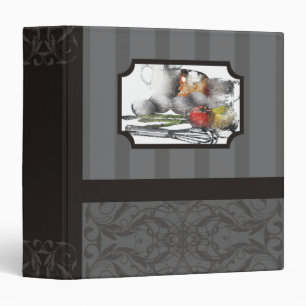 quiche mise en place recipe cookbook binder