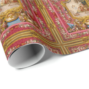 Quichotte Baroque Old World II Glossy Wrapping Paper
