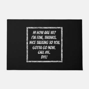 Quick Greetings Doormat