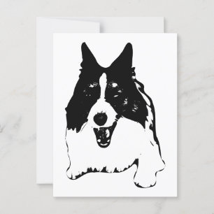 Quick Hello, Big Ears Postcard