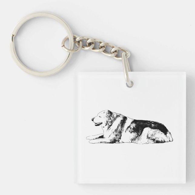 Quick Mark, Line Snap Keychain (Front)