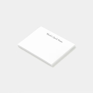 Quick Notes, Ideas, Modern Simple Minimal, Trendy Post-it Notes