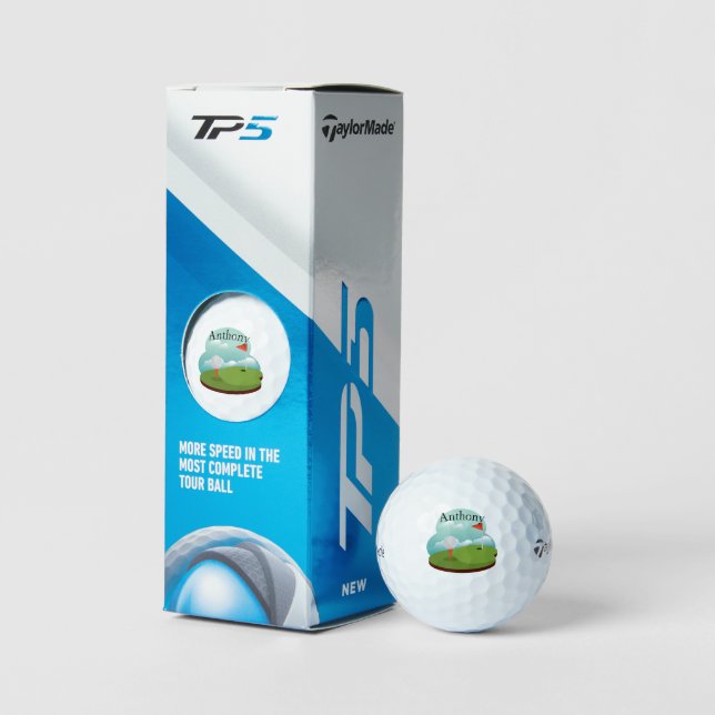 Quick Shot Custom Golf Balls (Packaging)