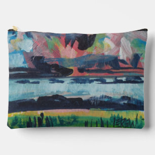 Quick Showers 2 Painting / Artist Larry Lerew Accessory Pouch