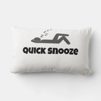 Quick Snooze Lumbar Pillow