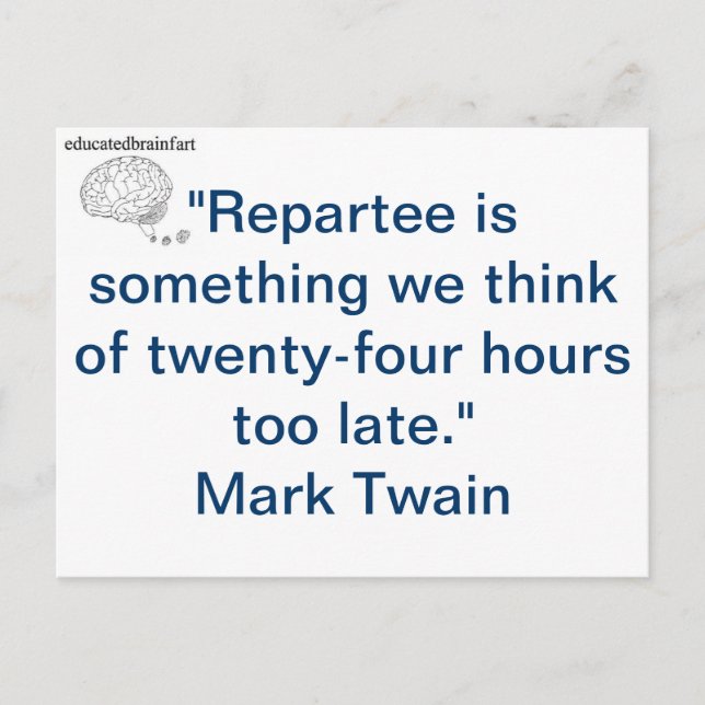 Quick Wit Postcard (Front)