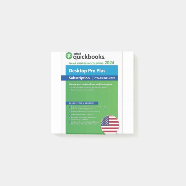 Quickbooks Desktop Pro 2024 life time activation Post-it Notes (Front)