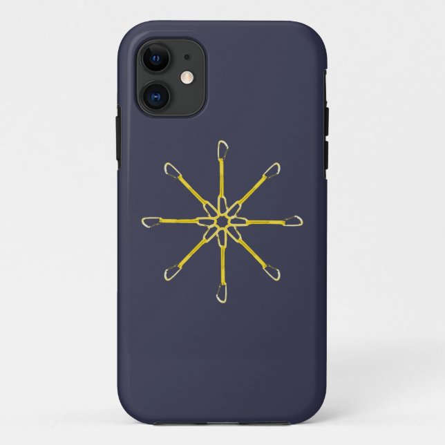 Quickdraw Flower Case-Mate iPhone Case (Back)