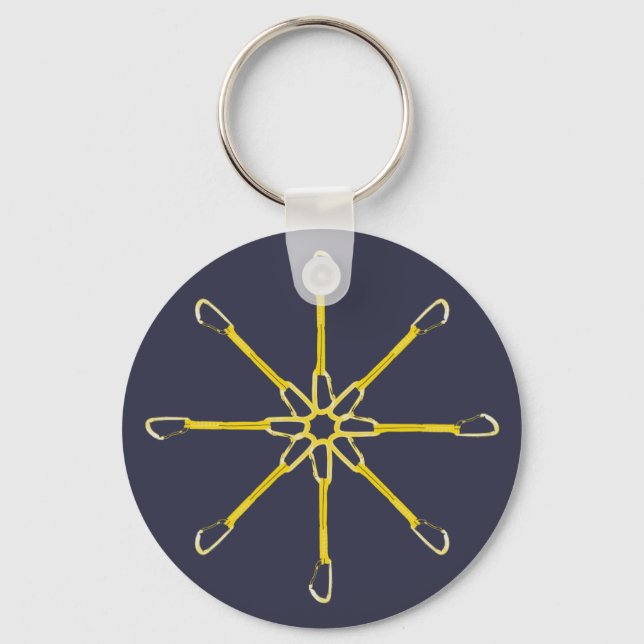 Quickdraw Flower Keychain (Front)
