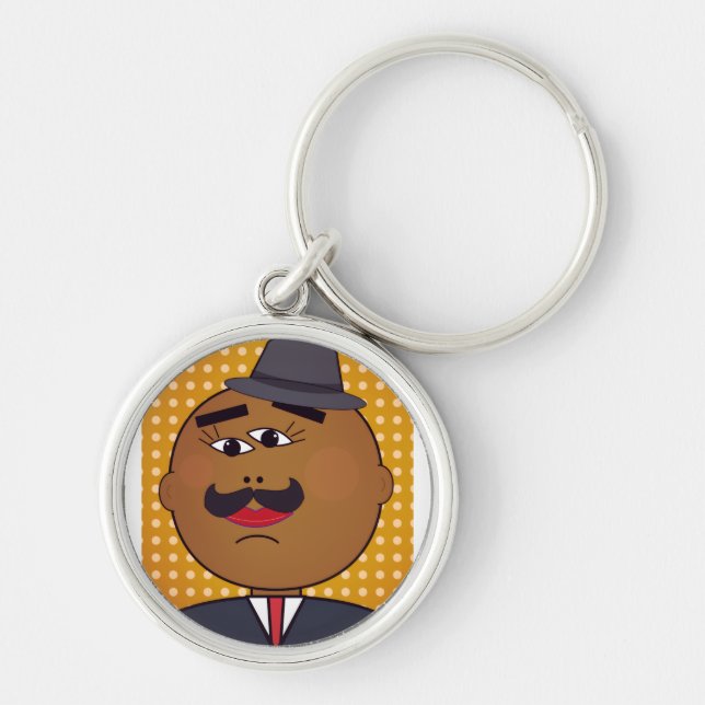 QUICKDRAW Metal Keychain (Front)