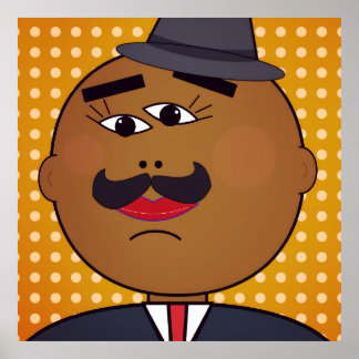 QUICKDRAW Square Poster