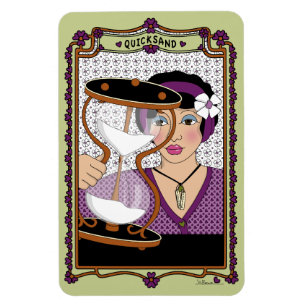 Quicksand_A_4x6 Refrigerator Magnet