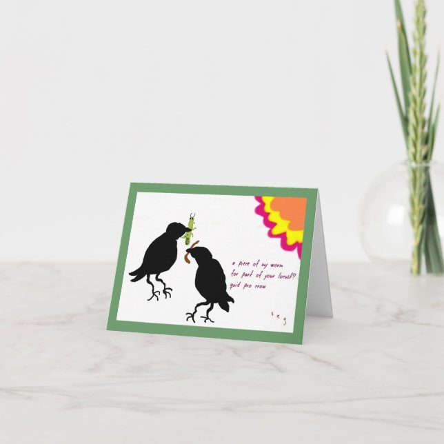 Quid Pro Crow Card (Front)