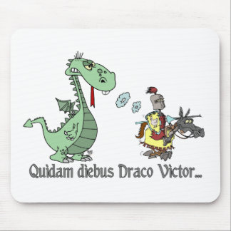 Quidam Diebus Draco Victor Mouse Pad