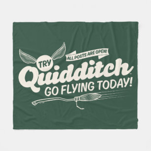 QUIDDITCH™ Recruitment Poster Fleece Blanket
