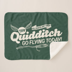 QUIDDITCH™ Recruitment Poster Sherpa Blanket