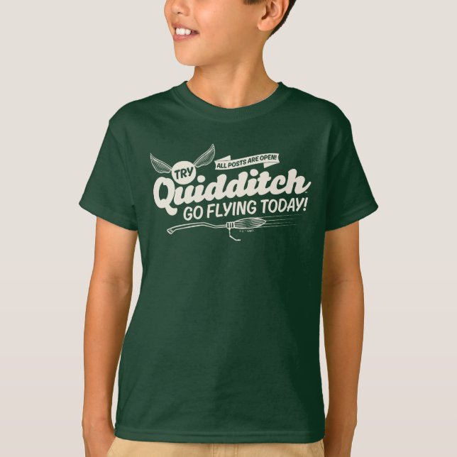 QUIDDITCH™ Recruitment Poster T-Shirt (Front)