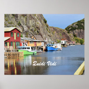 Quidi Vidi, Newfoundland and Labrador Poster