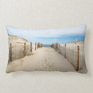 Quiet Beach Lumbar Pillow