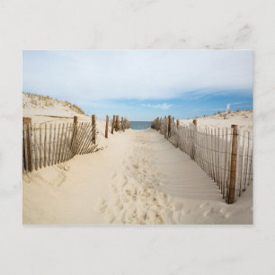 Quiet Beach Postcard