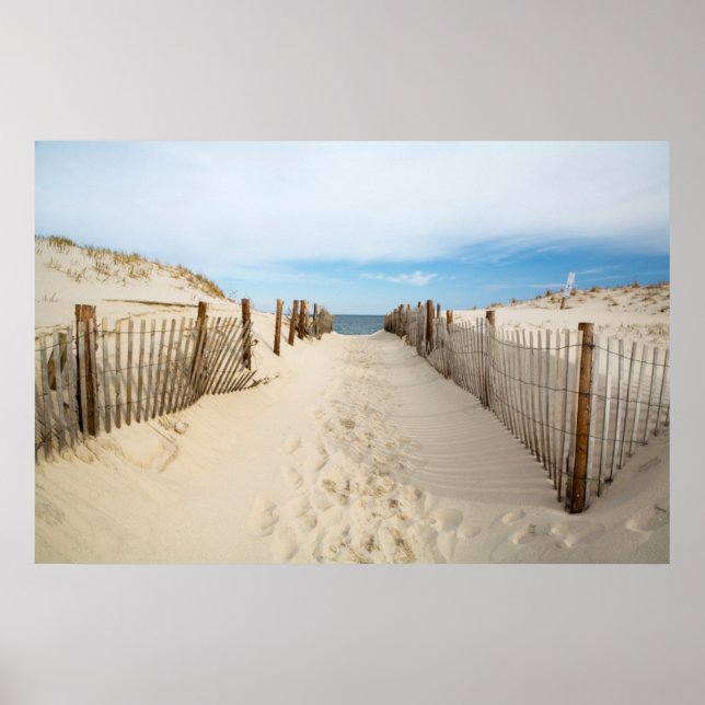 Quiet Beach Poster (Front)