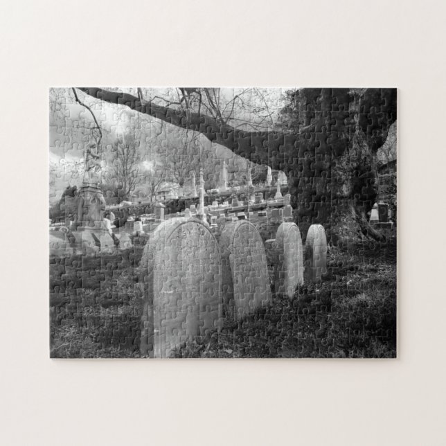 quiet cemetery jigsaw puzzle (Horizontal)
