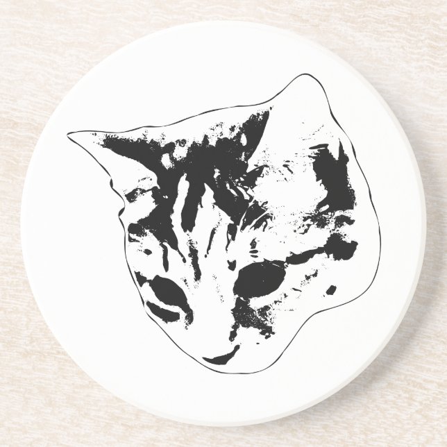 Quiet Cup Perch Coaster (Front)