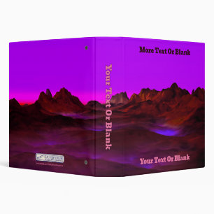 Quiet Desert Evening Binder