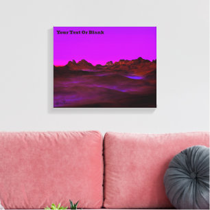 Quiet Desert Evening Canvas Print
