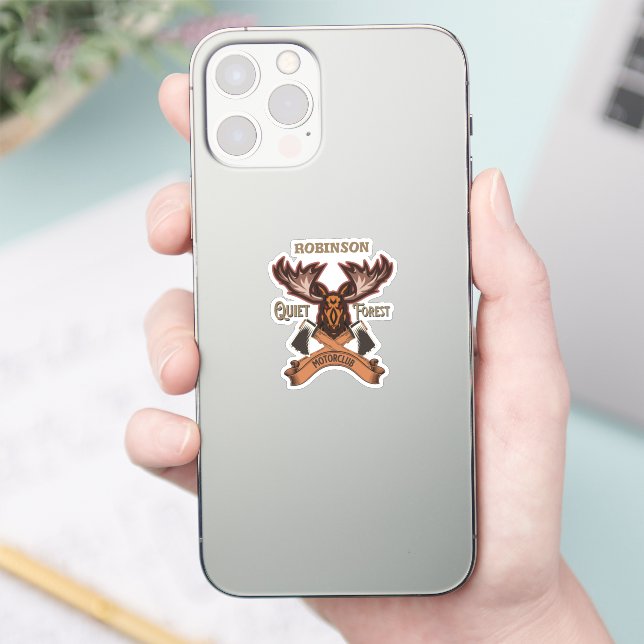 Quiet Forest Motorclub, Cool bike dad personalize  (Phone)