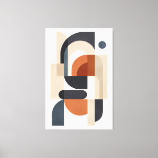 Quiet Geometry in Balance Canvas Print