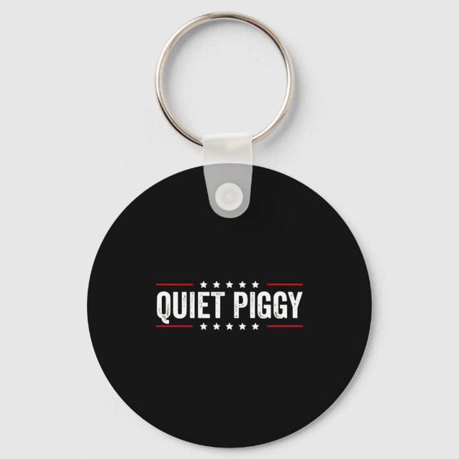 Quiet Ggy  Keychain (Front)