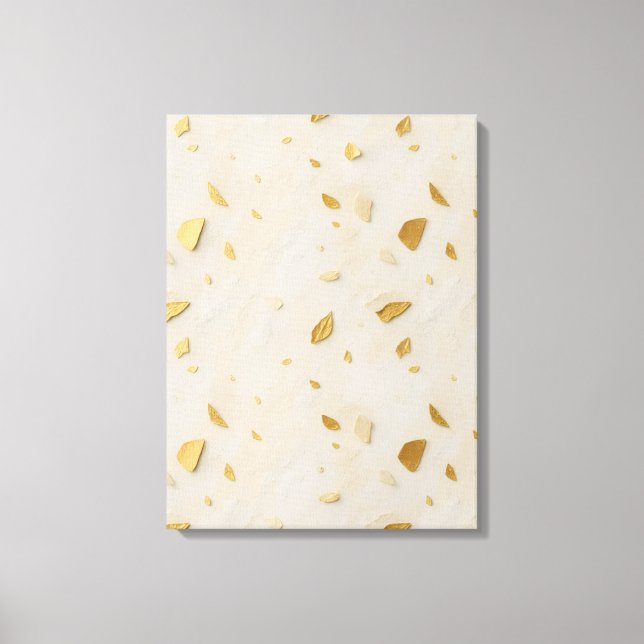 Quiet Gold — Subtle Luxury & Wedding Suite Canvas Print (Front)