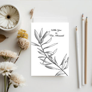 Quiet Grove — Minimal Get Well Card