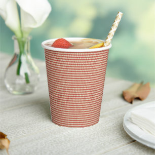 Quiet Luxury Designer Pattern Tote Bag Paper Cups