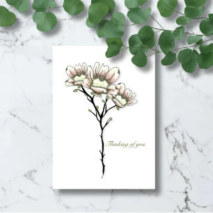 Quiet Magnolia – Botanical Encouragement Card