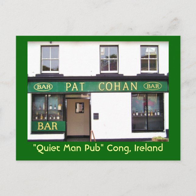 Quiet Man Pub Postcard (Front)