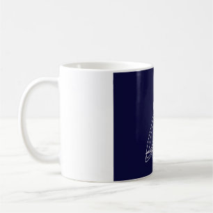 Quiet Mind Owl – Minimalist Night Wisdom Design Coffee Mug