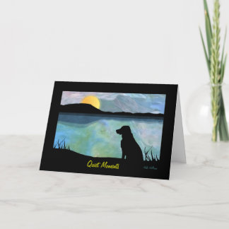 Quiet Moments Card